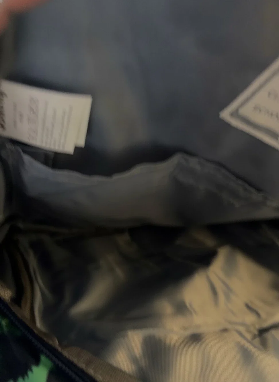 Sawkig Dino Camo Backpack Green Blue Canvas